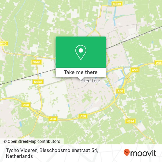 Tycho Vloeren, Bisschopsmolenstraat 54 map