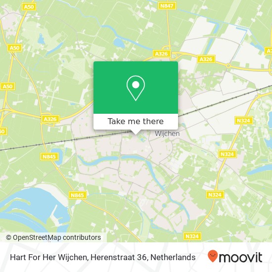 Hart For Her Wijchen, Herenstraat 36 map