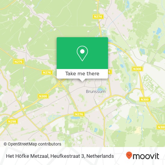 Het Höfke Metzaal, Heufkestraat 3 map