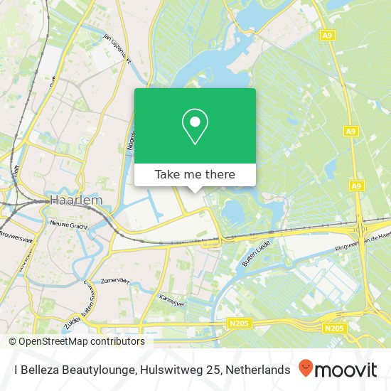 I Belleza Beautylounge, Hulswitweg 25 map