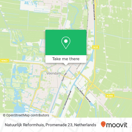 Natuurlijk Reformhuis, Promenade 23 map