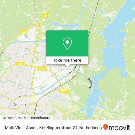 Multi Vloer Assen, Ketellapperstraat 24 map