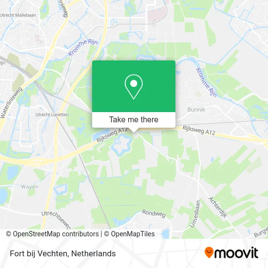 Fort bij Vechten map