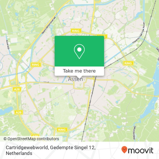 Cartridgewebworld, Gedempte Singel 12 Karte