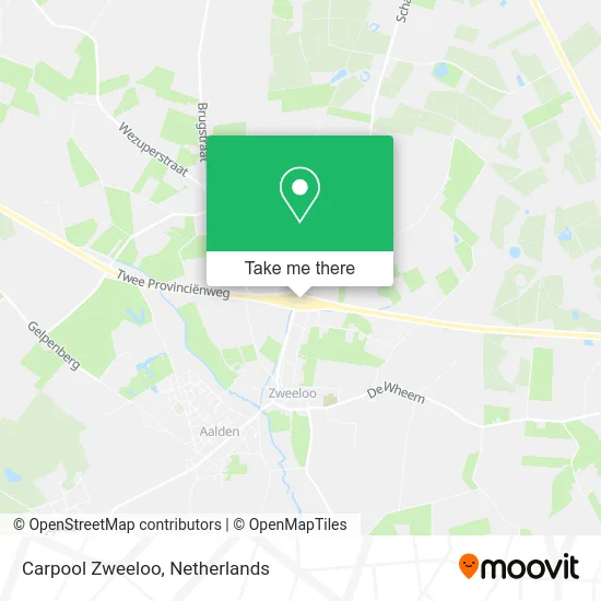 Carpool Zweeloo map