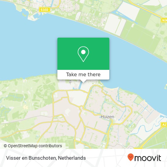 Visser en Bunschoten map