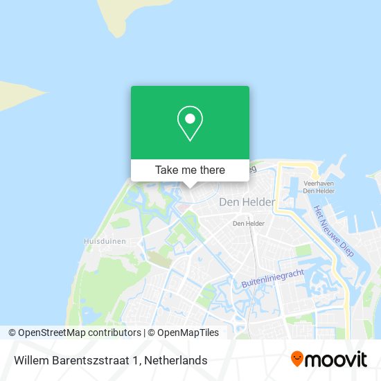 Willem Barentszstraat 1 map