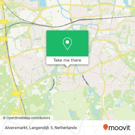 Alversmarkt, Langendijk 5 map
