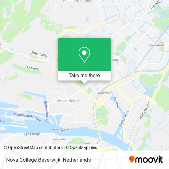 Nova College Beverwijk map