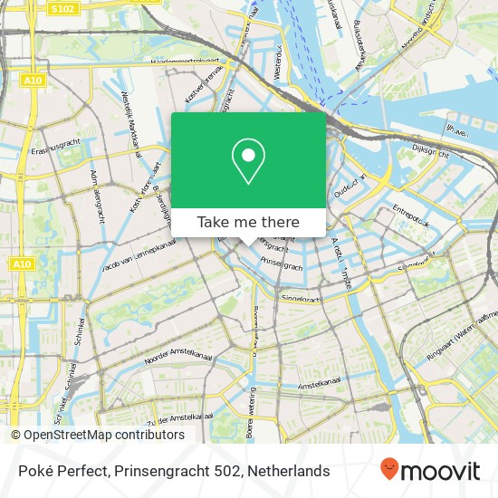 Poké Perfect, Prinsengracht 502 map
