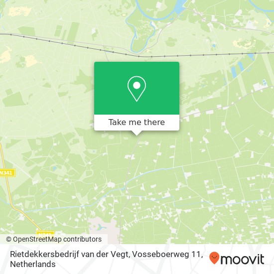 Rietdekkersbedrijf van der Vegt, Vosseboerweg 11 map