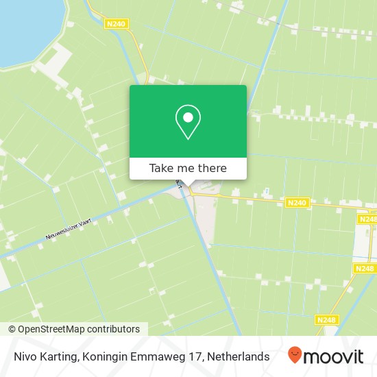 Nivo Karting, Koningin Emmaweg 17 Karte