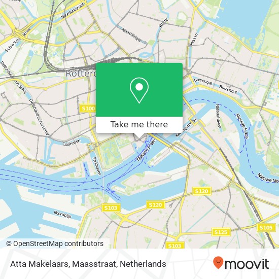 Atta Makelaars, Maasstraat map