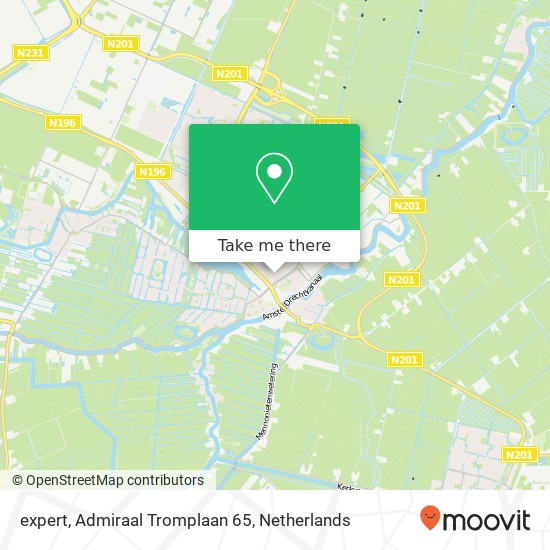 expert, Admiraal Tromplaan 65 map