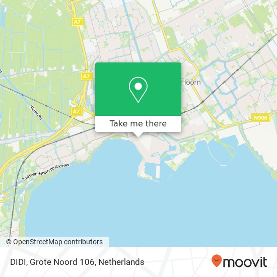 DIDI, Grote Noord 106 Karte