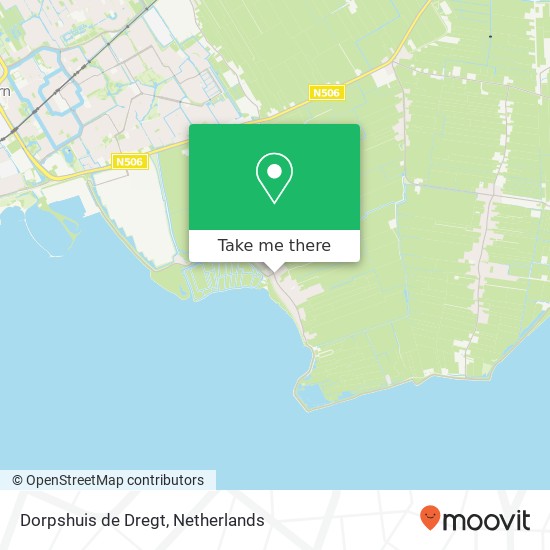 Dorpshuis de Dregt Karte