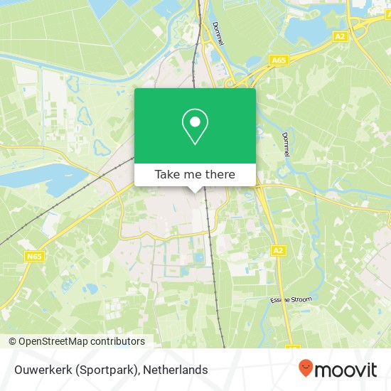 Ouwerkerk (Sportpark), Maarten Trompstraat 32 map