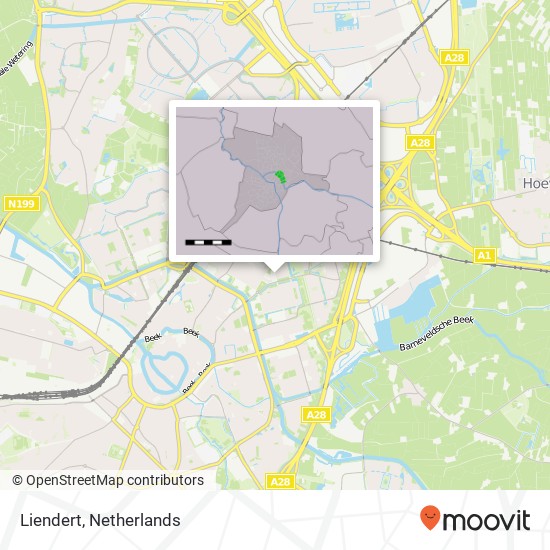 Liendert map