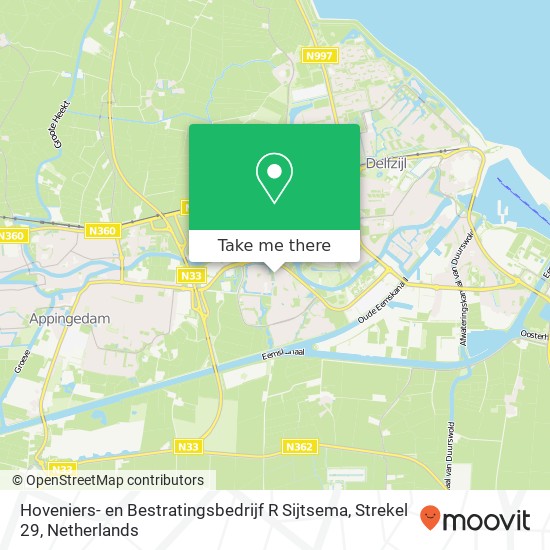 Hoveniers- en Bestratingsbedrijf R Sijtsema, Strekel 29 map