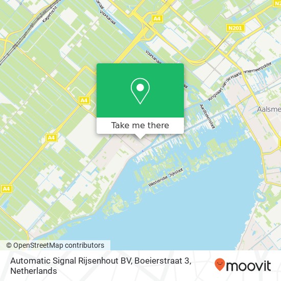 Automatic Signal Rijsenhout BV, Boeierstraat 3 Karte