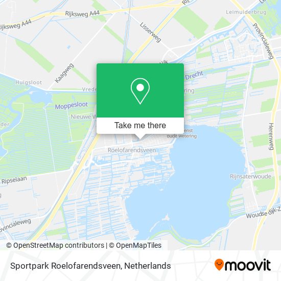 Sportpark Roelofarendsveen map