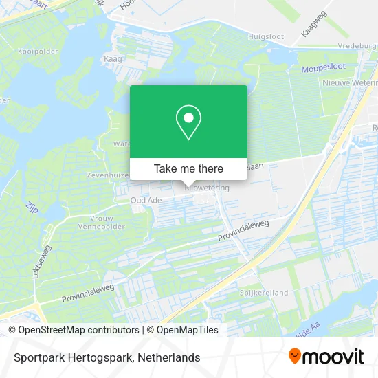 Sportpark Hertogspark map
