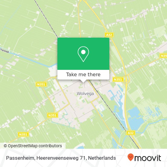 Passenheim, Heerenveenseweg 71 map