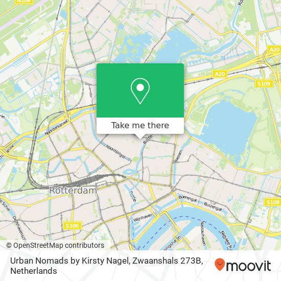 Urban Nomads by Kirsty Nagel, Zwaanshals 273B Karte