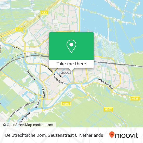 De Utrechtsche Dom, Geuzenstraat 6 map