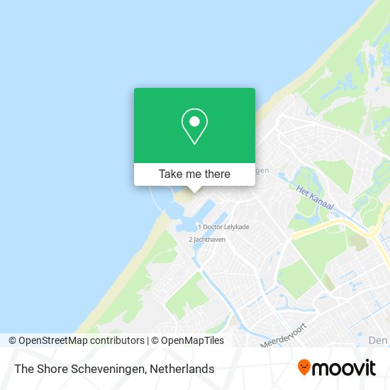 The Shore Scheveningen map