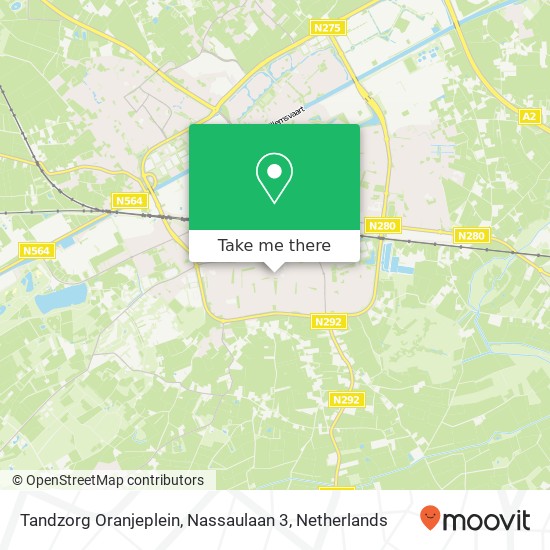 Tandzorg Oranjeplein, Nassaulaan 3 map