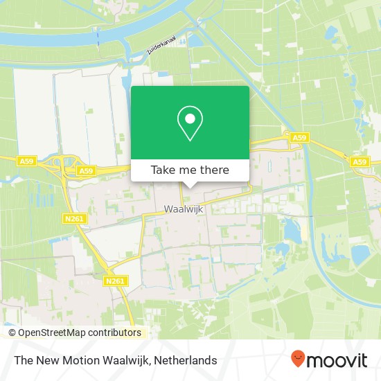 The New Motion Waalwijk map