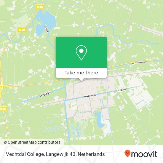 Vechtdal College, Langewijk 43 map