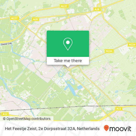 Het Feestje Zeist, 2e Dorpsstraat 32A map