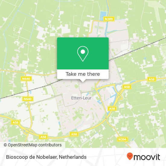 Bioscoop de Nobelaer map