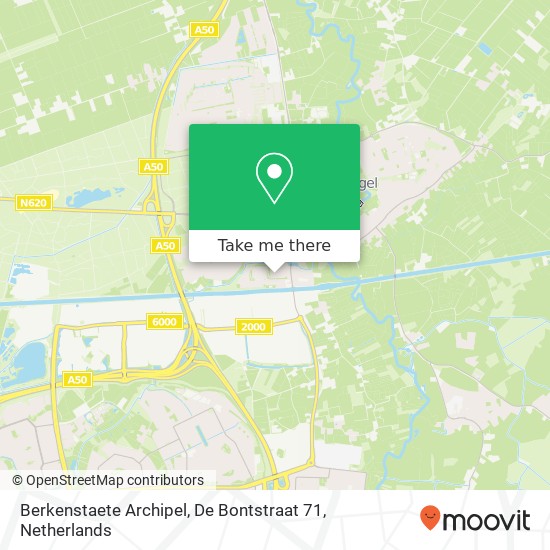 Berkenstaete Archipel, De Bontstraat 71 map