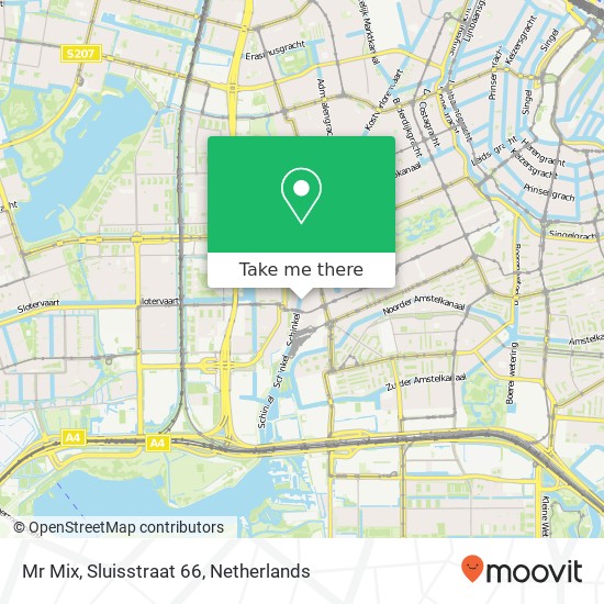 Mr Mix, Sluisstraat 66 map