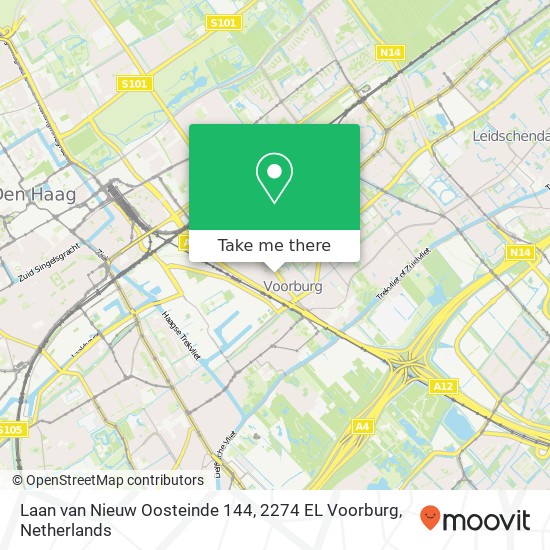 Laan van Nieuw Oosteinde 144, 2274 EL Voorburg Karte