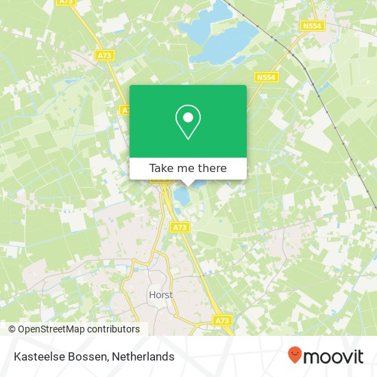 Kasteelse Bossen, 5961 Horst map