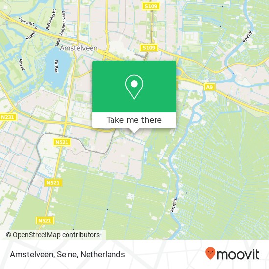 Amstelveen, Seine map