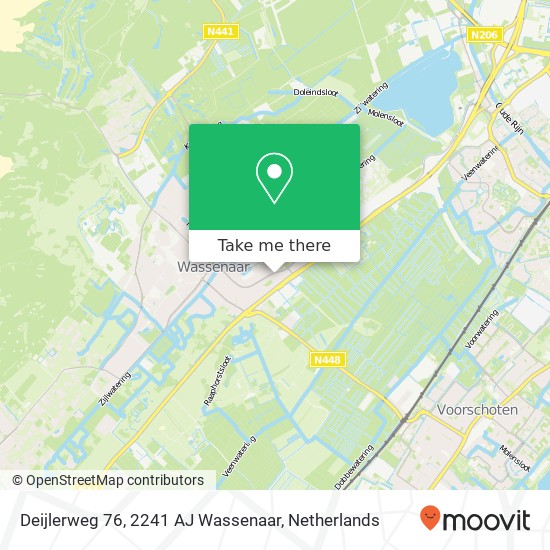 Deijlerweg 76, 2241 AJ Wassenaar map