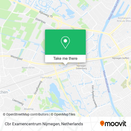 Cbr Examencentrum Nijmegen Karte