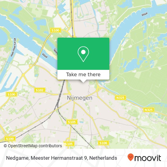 Nedgame, Meester Hermanstraat 9 map