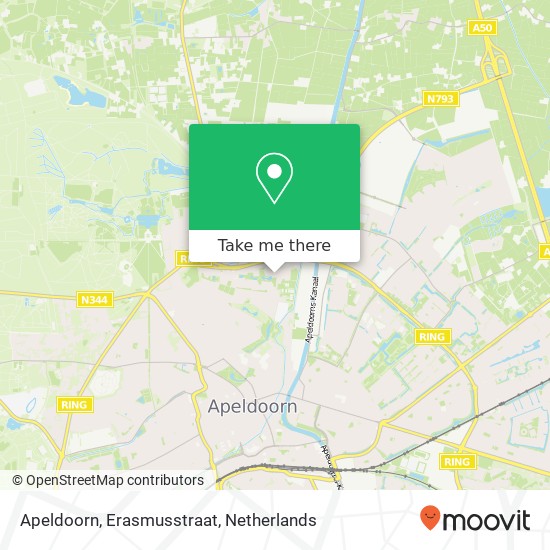 Apeldoorn, Erasmusstraat map