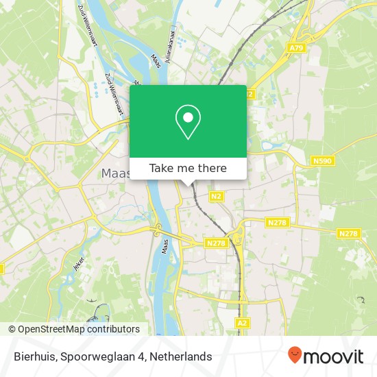 Bierhuis, Spoorweglaan 4 map