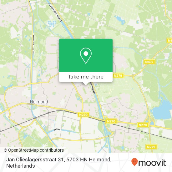 Jan Olieslagersstraat 31, 5703 HN Helmond map