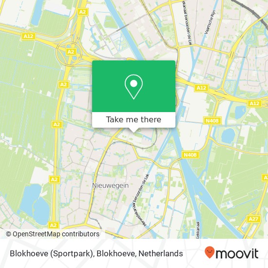 Blokhoeve (Sportpark), Blokhoeve Karte