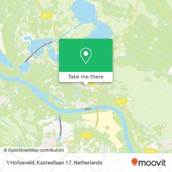 't Hofseveld, Kasteellaan 17 map