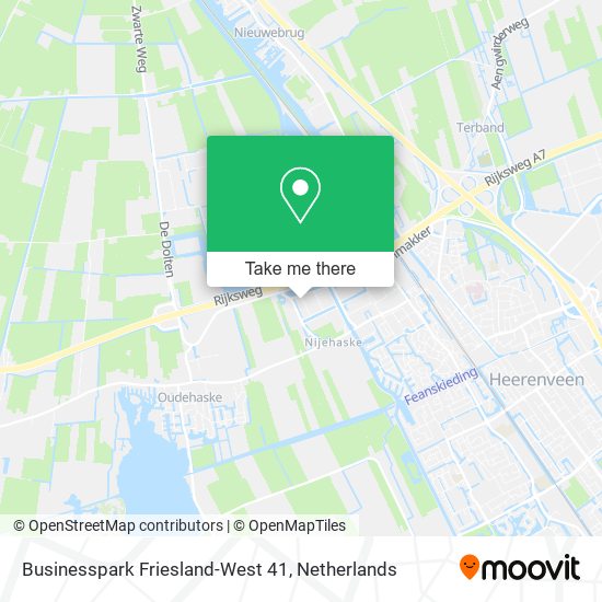 Businesspark Friesland-West 41 map