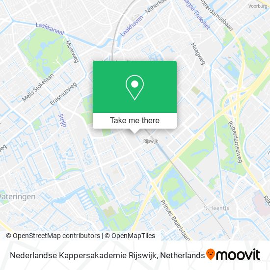 Nederlandse Kappersakademie Rijswijk map